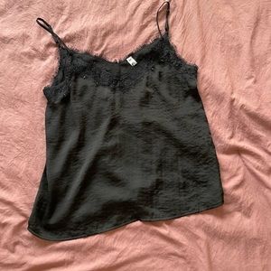 Black camisole